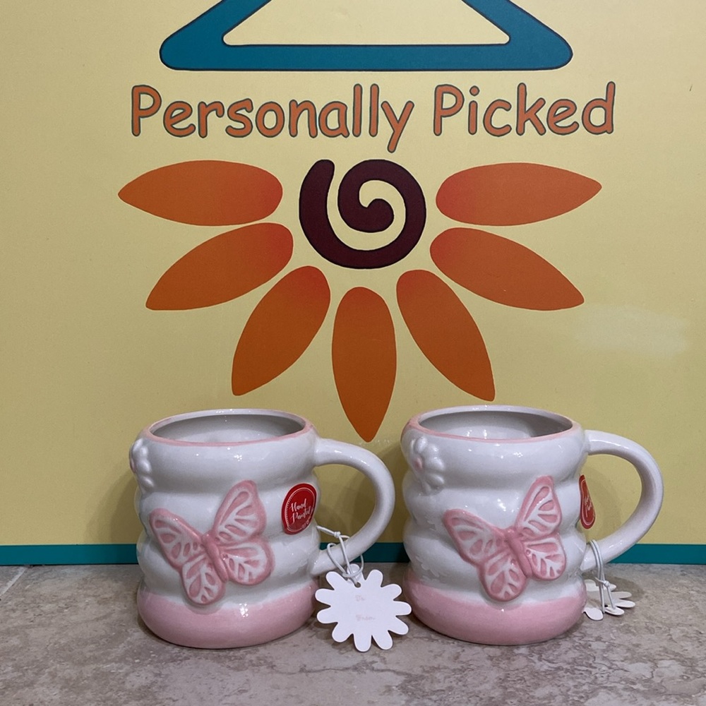 Seeds & Sunshine BUTTERFLY Mugs